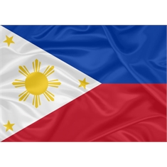Filipinas - Tamanho: 0.45 x 0.64m